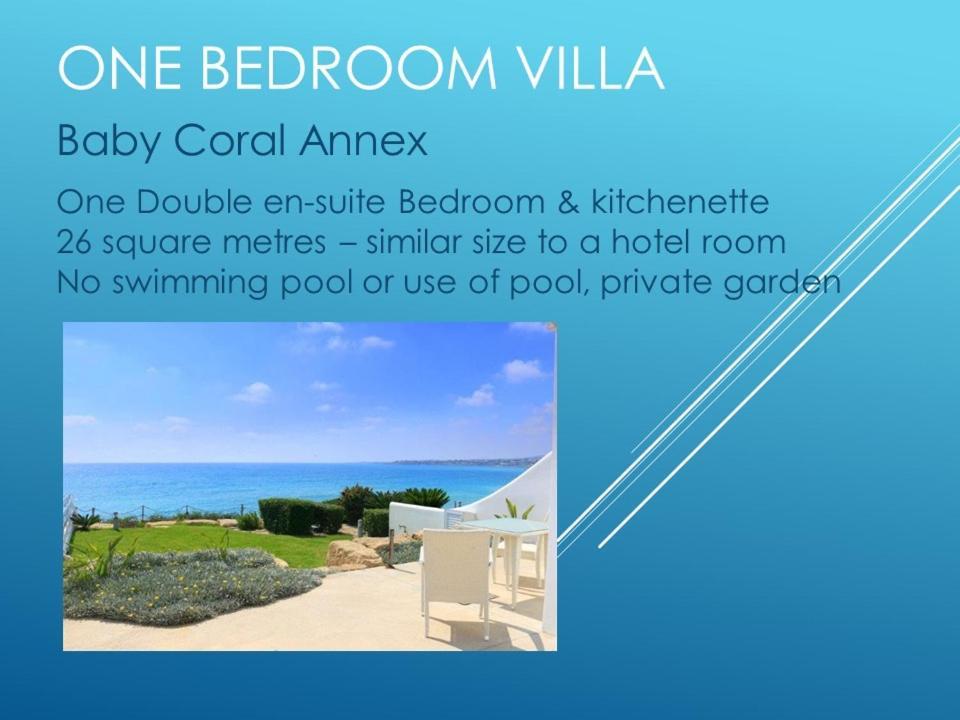Blue Coral Beach Villas Three Exclusive Villas - Poseidon - Nautilus - Oceanos - And - Baby Coral Bungalow Coral Bay Esterno foto