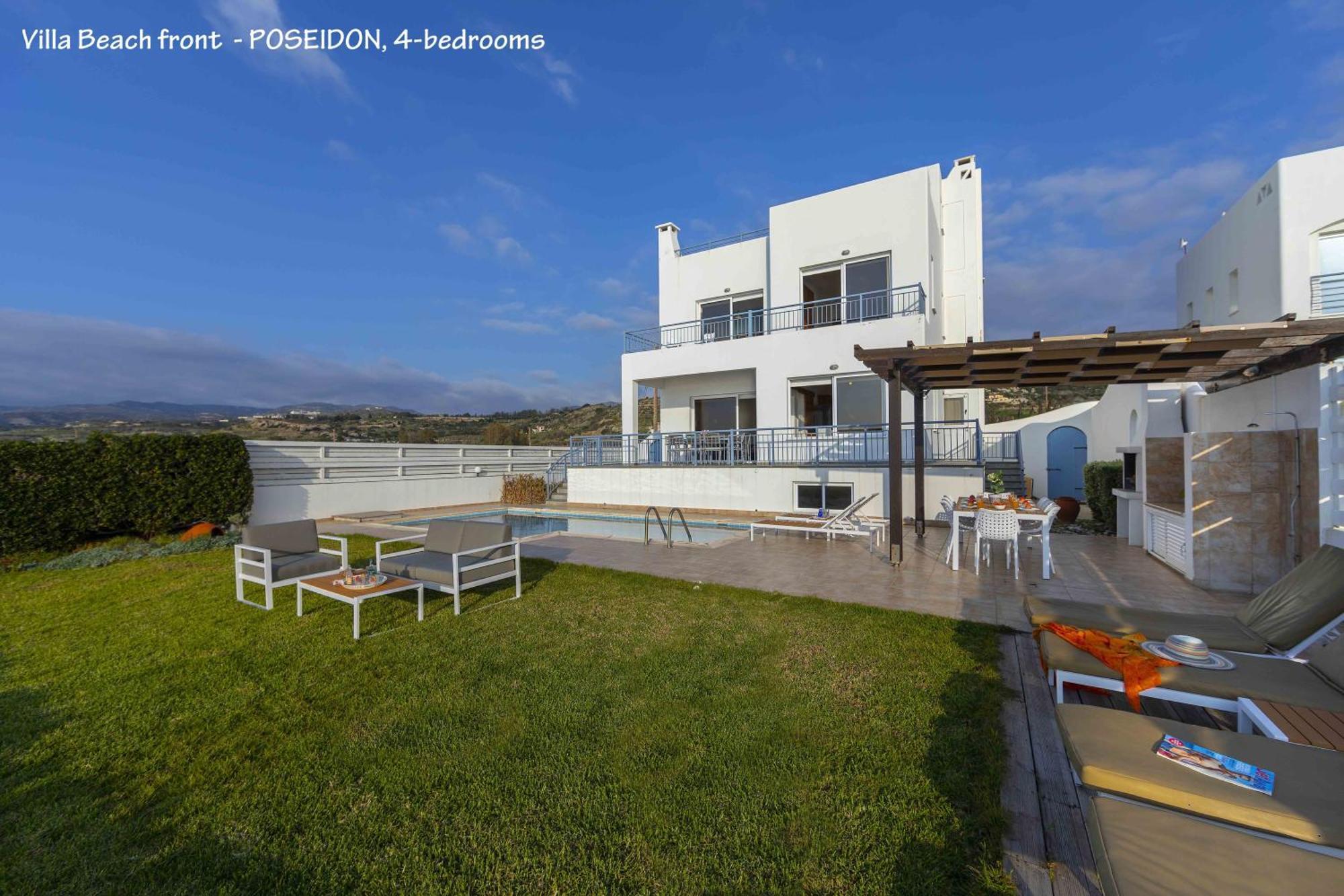 Blue Coral Beach Villas Three Exclusive Villas - Poseidon - Nautilus - Oceanos - And - Baby Coral Bungalow Coral Bay Esterno foto