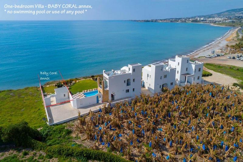 Blue Coral Beach Villas Three Exclusive Villas - Poseidon - Nautilus - Oceanos - And - Baby Coral Bungalow Coral Bay Esterno foto